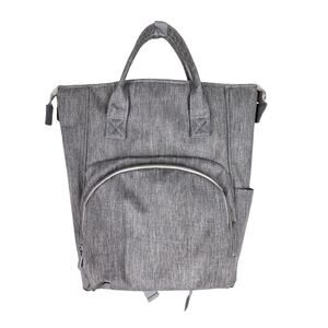 ENFAMIL GREY WONDER BABY BACKPACK – INSULATED BOTTLE STORAGE – DIAPER BAG